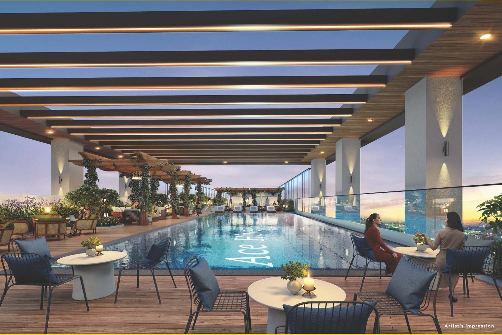 Amenity visual from supplied ACE Hive project brochure